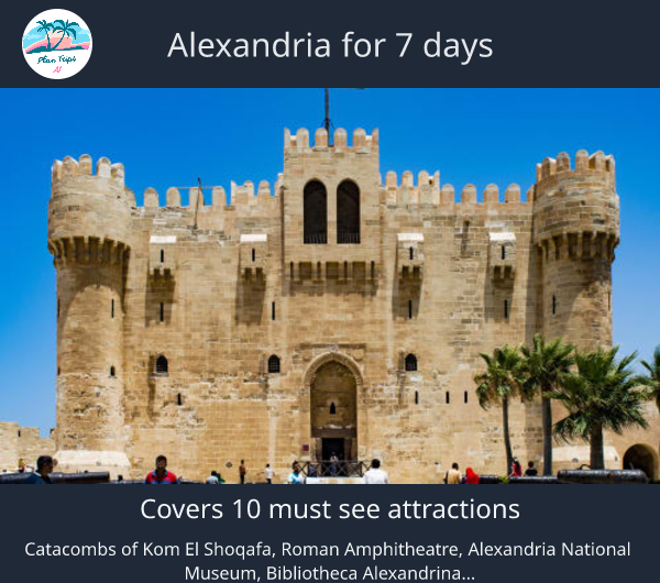 Alexandria for 7 days