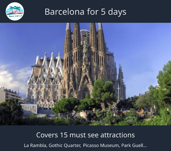Barcelona for 5 days