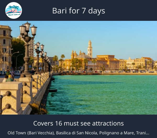 Bari for 7 days