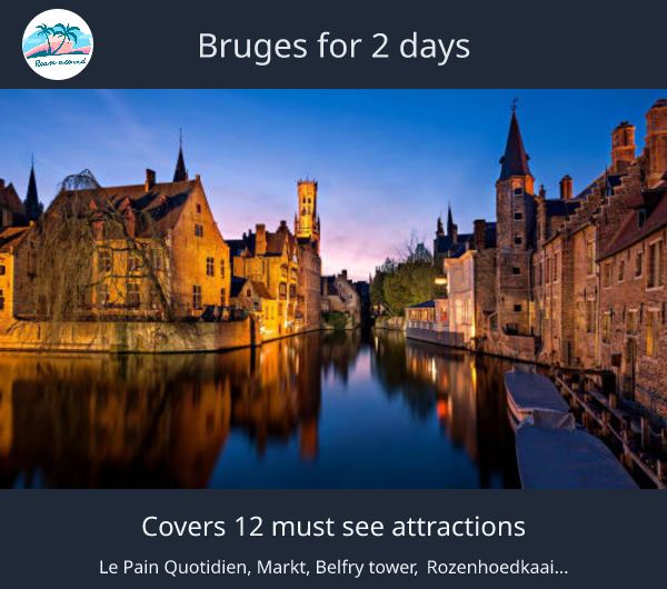 Bruges for 2 days