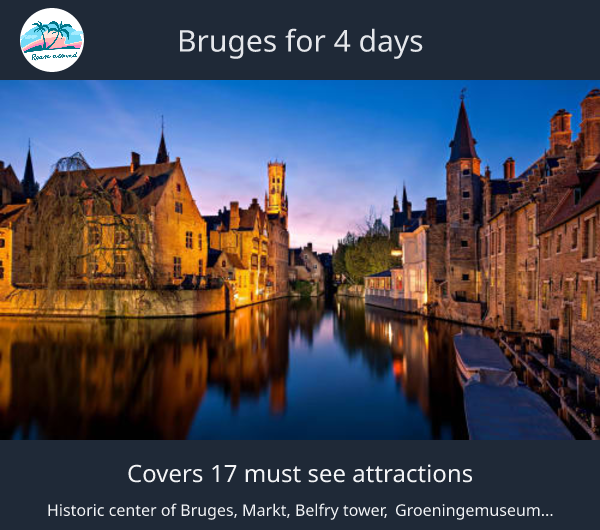 Bruges for 4 days