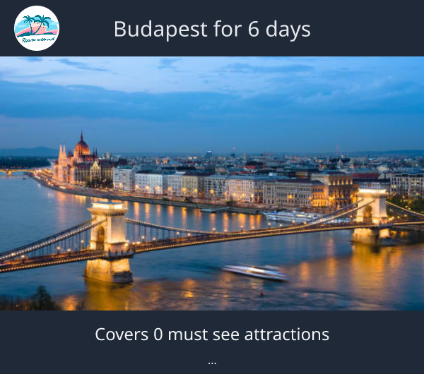 Budapest for 6 days