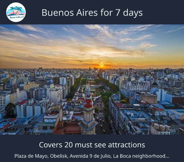 Buenos Aires for 7 days