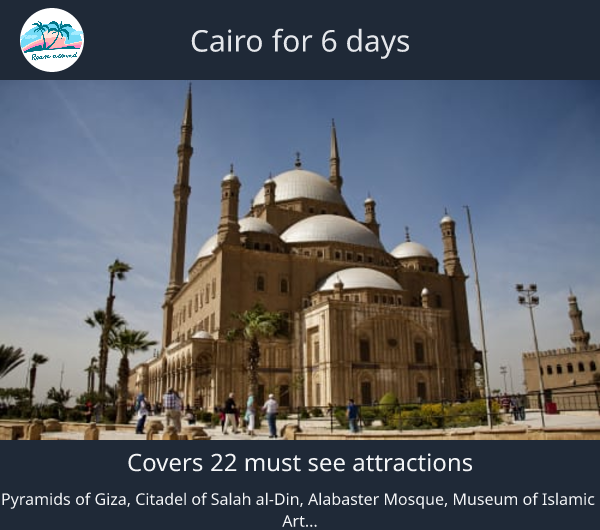 Cairo for 6 days