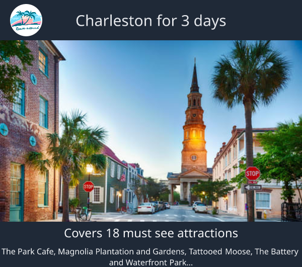 Charleston for 3 days
