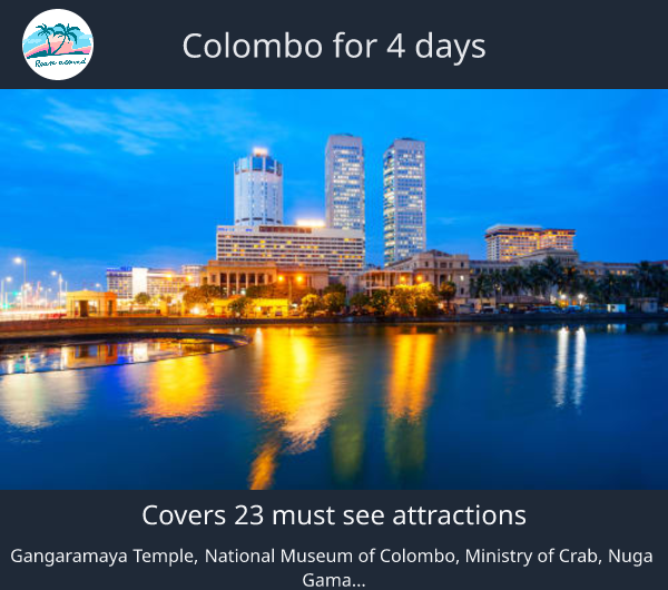 Colombo for 4 days