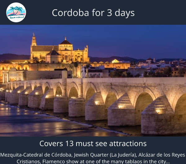 Cordoba for 3 days