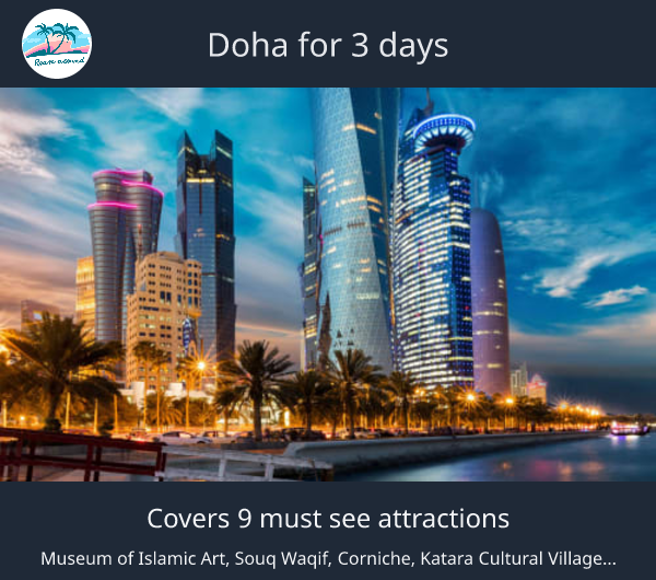 Doha for 3 days