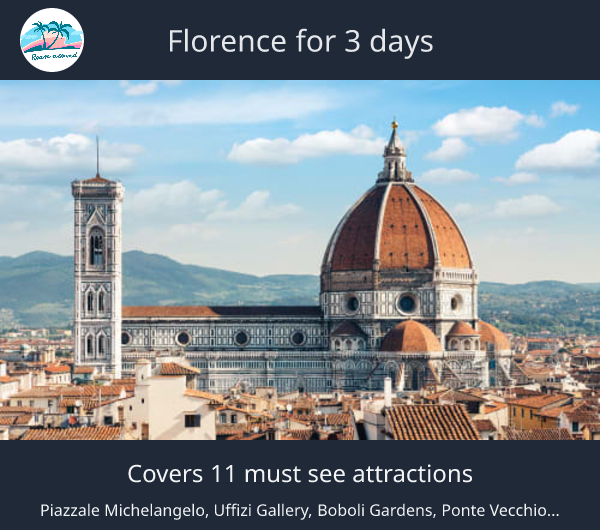 Florence for 3 days