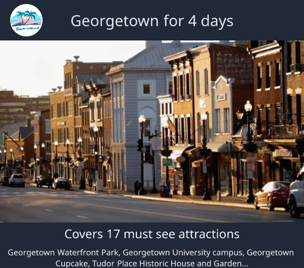 Georgetown for 4 days