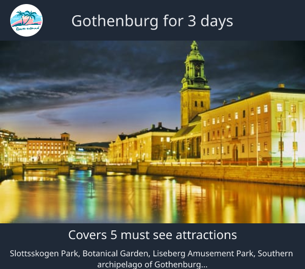 Gothenburg for 3 days
