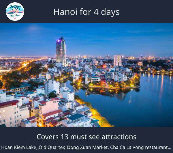 Hanoi for 4 days