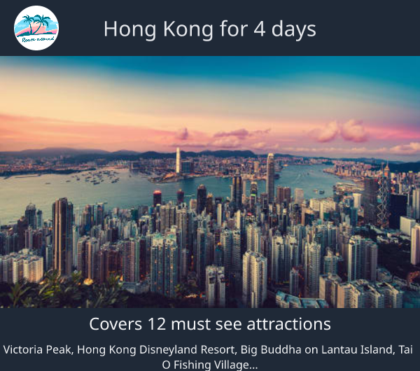 Hong Kong for 4 days