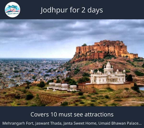 Jodhpur for 2 days