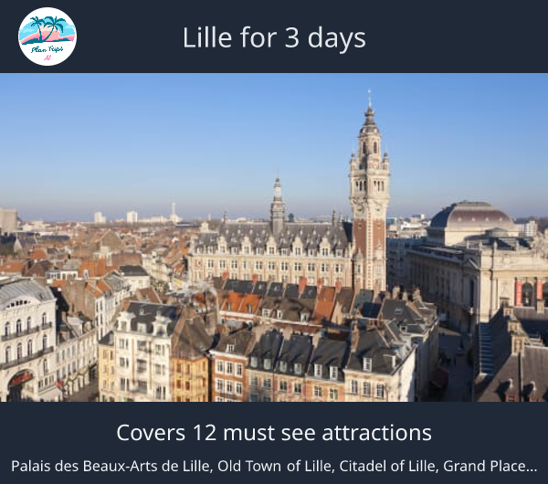 Lille for 3 days