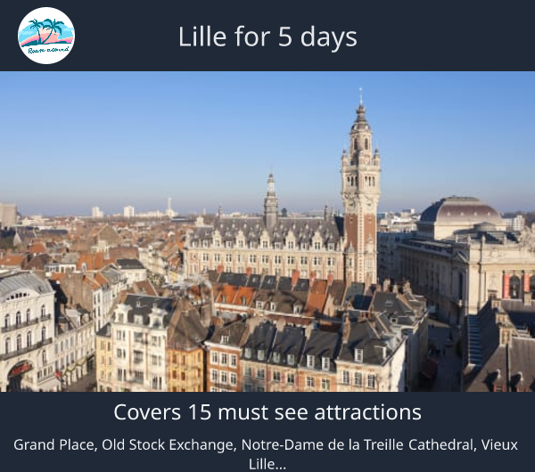 Lille for 5 days
