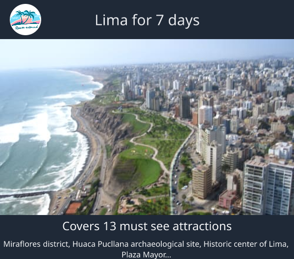Lima for 7 days