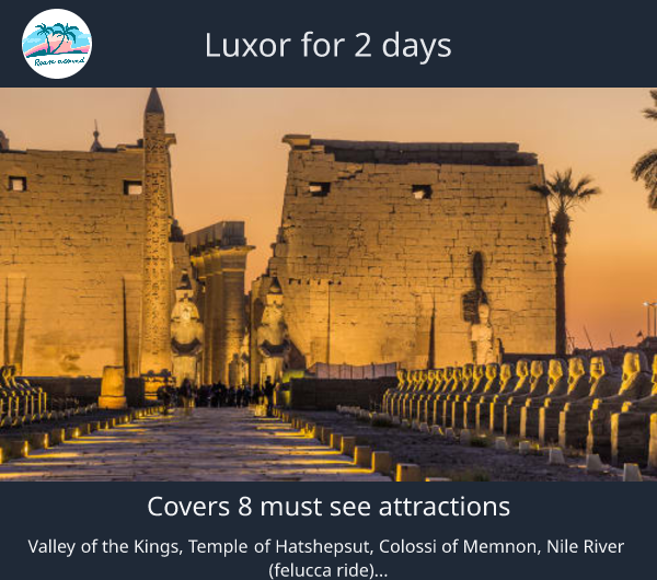 Luxor for 2 days