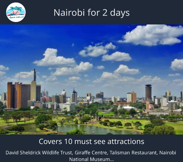 Nairobi for 2 days