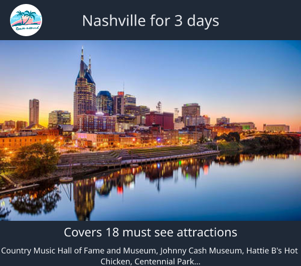 Nashville for 3 days