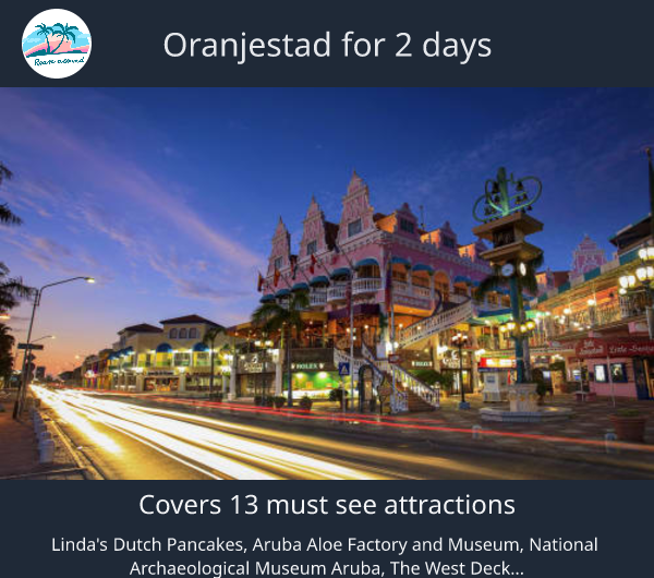 Oranjestad for 2 days