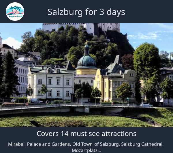 Salzburg for 3 days