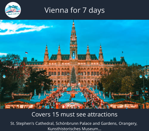 Vienna for 7 days