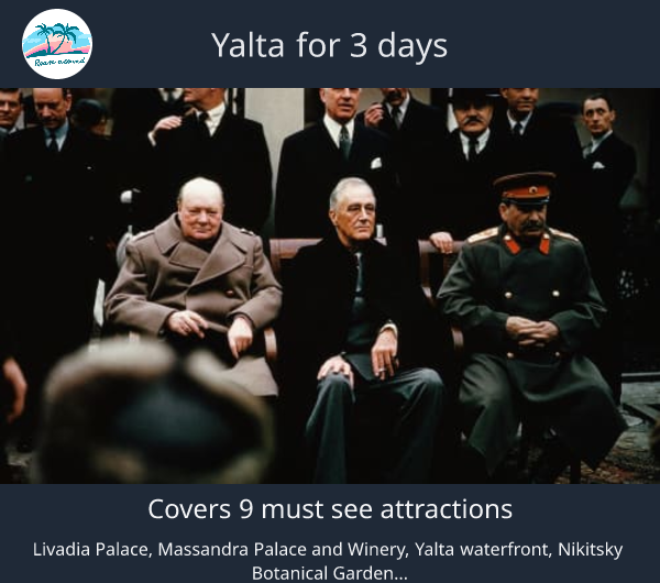 Yalta for 3 days
