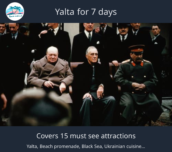 Yalta for 7 days