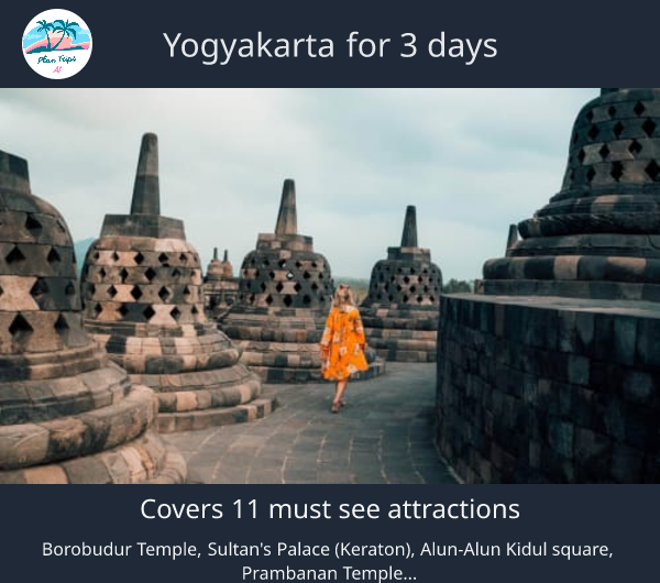 Yogyakarta for 3 days