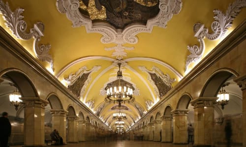 Komsomolskaya station Moscow