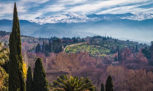 Sierra Nevada mountains Granada