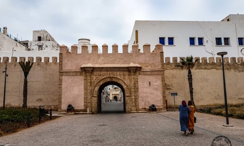 The medina (old walled city) Essaouira
