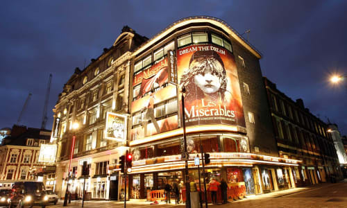 West End theater district London